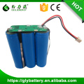 Bateria de iões de lítio 18650 11.1 V 2000mah recarregável